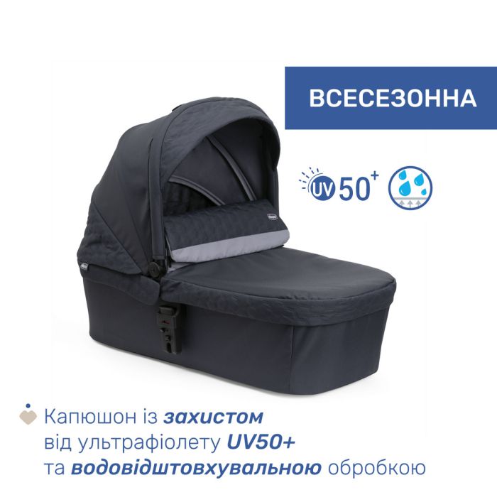 Коляска 2 в 1 Chicco Seety Boston Grey