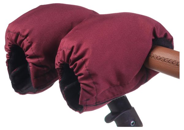 Рукавиці Babyroom на коляску  бордо