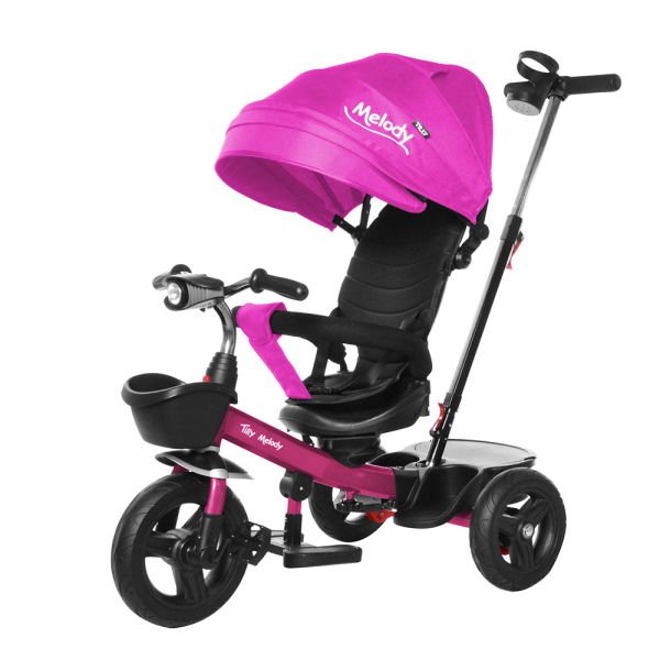 Велосипед триколісний TILLY Melody T-385 Малиновий/1/ Велосипед триколісний TILLY Melody T-385 Малиновий/1/