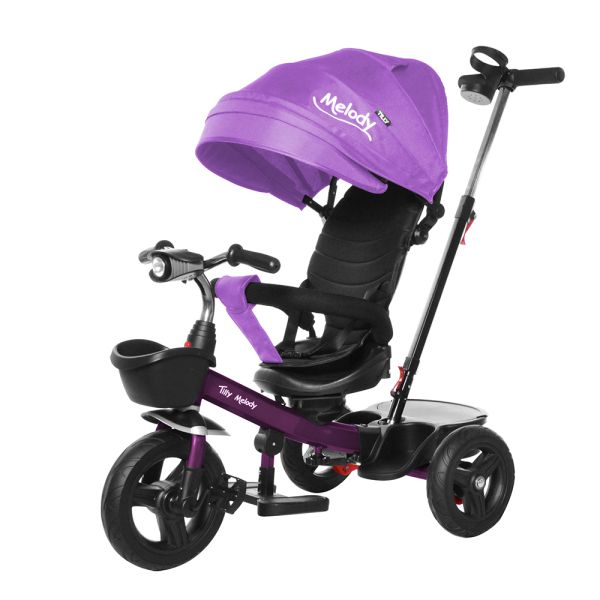 Велосипед триколісний TILLY Melody T-385 Фіолетовий/1/ Велосипед триколісний TILLY Melody T-385 Фіолетовий/1/