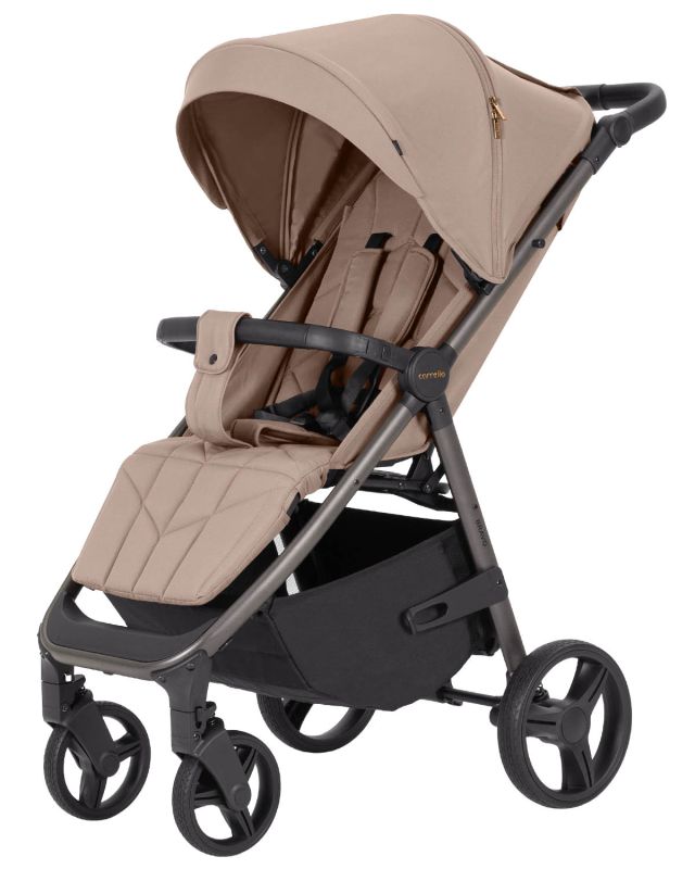 Коляска прогулочная CARRELLO Bravo CRL-8512PU Deep Beige