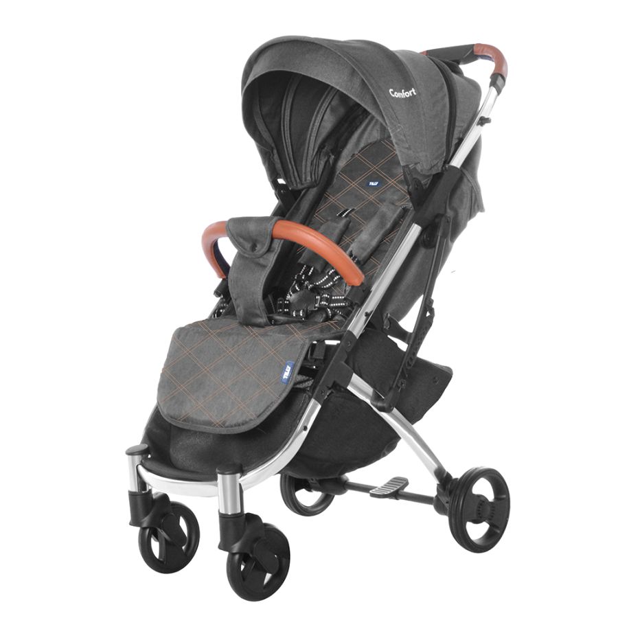 Прогулочная коляска TILLY Comfort T-162 Dark Grey