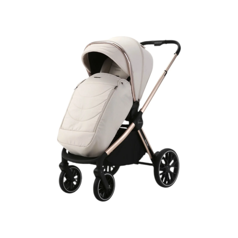 Коляска 2 в 1 Adamex Spark 1 Champagne Vanilla