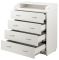 Пеленальный комод Babyroom Комод 4 тел.Big 102x80x50  белый
