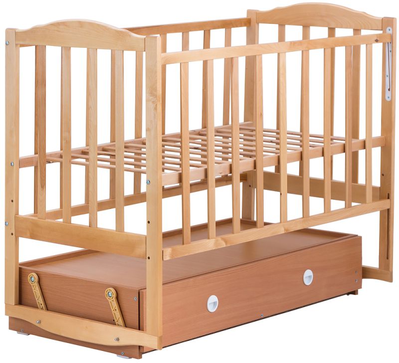 Ліжко Babyroom Зайченя Z304 маятник, ящик лакований