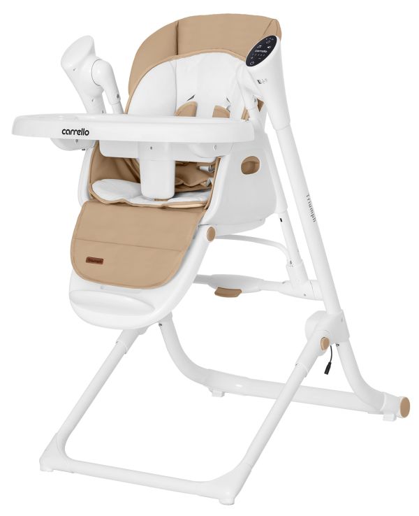 Стільчик-гойдалка CARRELLO Triumph сенсорна панель CRL-10302 Cocoa Brown