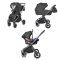 Коляска 3 в 1 CARRELLO EPICA CRL-8515 SPACE BLACK