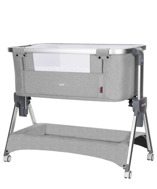 Приставне ліжечко CARRELLO Aria CRL-16402 Silver Grey