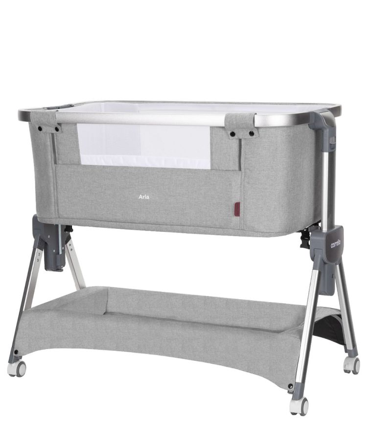Приставне ліжечко CARRELLO Aria CRL-16402 Silver Grey