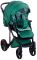 Коляска 2 в 1 Adamex Luciano шкіра 100% Q117 зелений (смарагд) перламутр