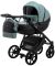 Коляска 2 в 1 Bair Next кожа 100% 21 нефрит