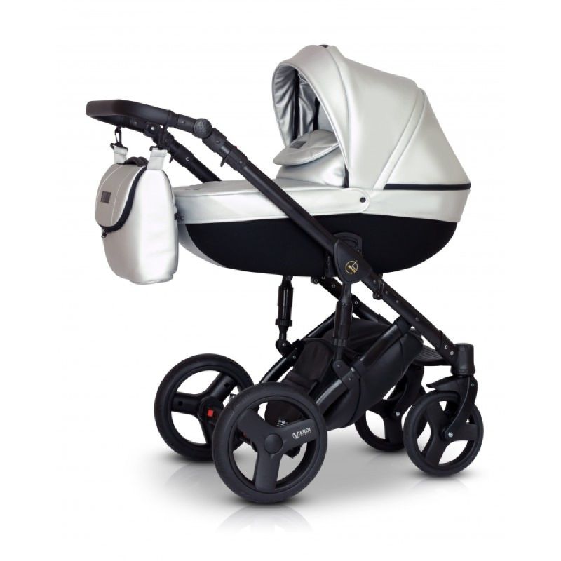 Коляска 2 в 1 Verdi Mirage Limited Silver Shine