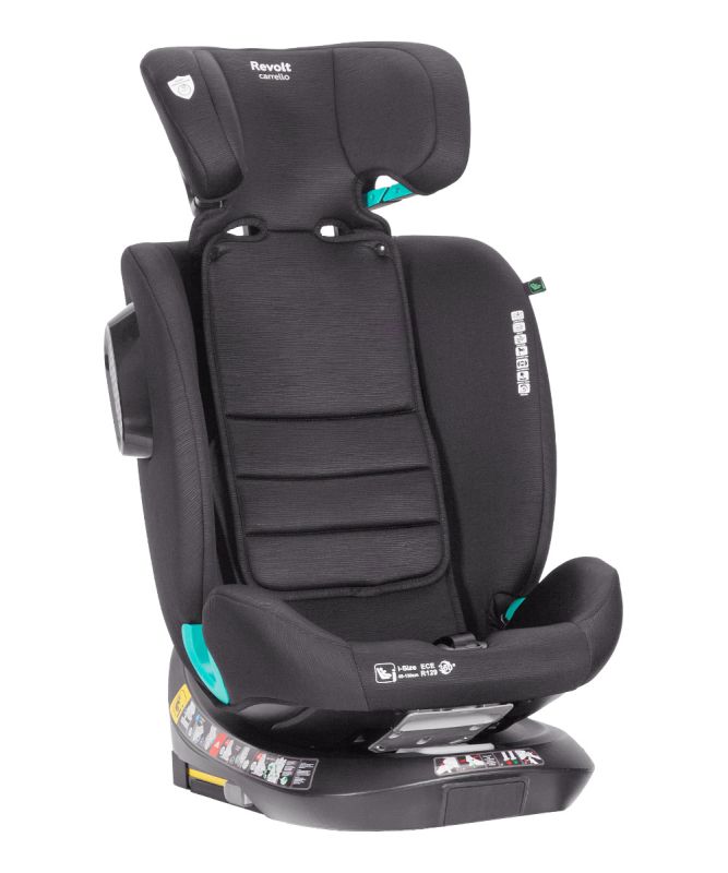 Автокрісло CARRELLO Revolt CRL-15805/1 Harbor Grey i-Size 40-150см ISOFIX з поворотом та опорною стійкою