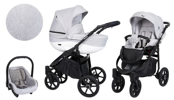 Коляска универсальная 2 в 1 Kunert Master 09 Grey Jeans