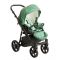 Коляска 2 в 1 Broco Miracle Black (green, зелений)