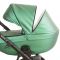 Коляска 2 в 1 Broco Miracle Black (green, зелений)