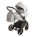 Коляска 2 в 1 Broco Miracle Black (grey, серый)