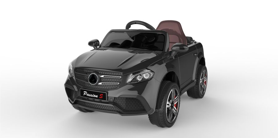 Електромобіль FL1558 EVA BLACK джип на Bluetooth 2.4G Р/У 2*6V4.5AH мотор 2*25W з MP3 104*64*53 /1/