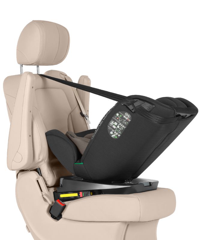 Автокресло CARRELLO Unity CRL-17010 Totality Black i-Size 40-150см ISOFIX, поворот