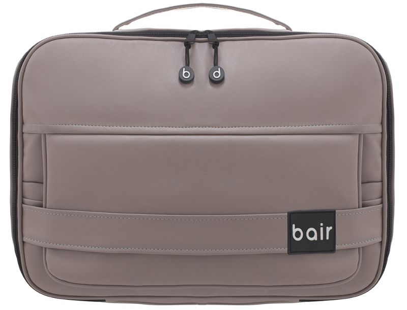 Коляска 2 в 1 Bair Kiwi кожа 100% BK-14/13 беж - капучино