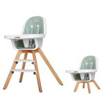 Стульчик для кормления CARRELLO Prego CRL-9504/1 Ash Green