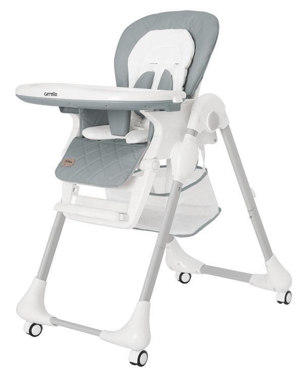 Стульчик для кормления CARRELLO Toffee CRL-9502/3 Cloud Grey Стульчик для кормления CARRELLO Toffee CRL-9502/3 Cloud Grey