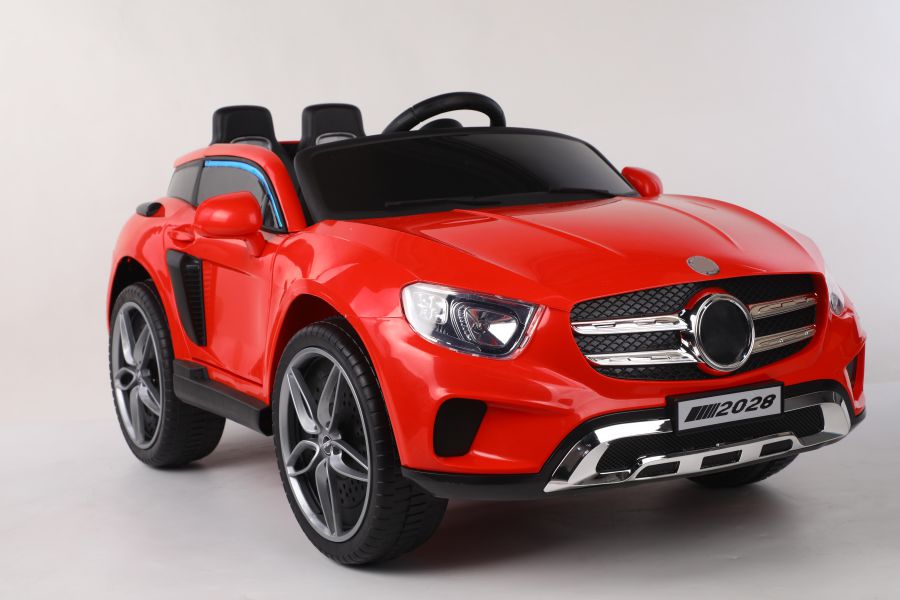 Ел-мобіль T-7845 EVA RED джип на Bluetooth 2.4G Р/У 12V7AH мотор 4*15W з MP3 120*70*55 /1/