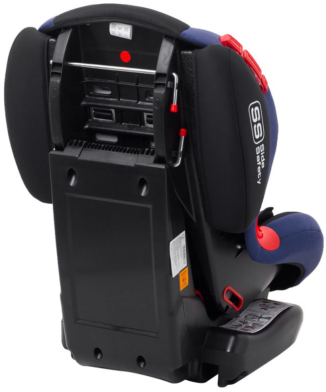 Автокрісло Bair Omega 1/2 (9-25 кг) DO2437 чорний - індиго