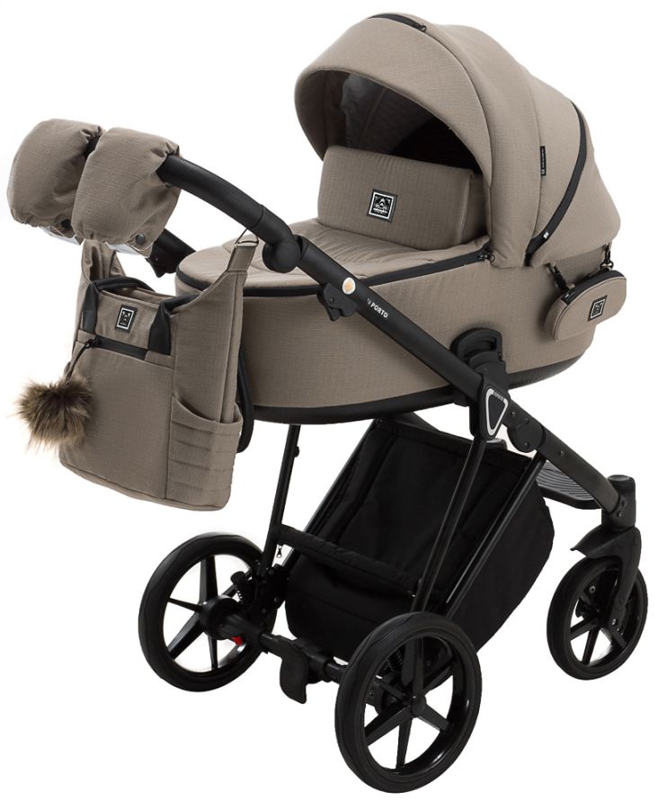 Коляска 2 в 1 Adamex Porto Lux TK-59