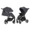 Коляска прогулочная Carrello Bravo CRL-8512/1 Serious Grey + дождевик L