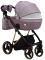 Коляска 2 в 1 Adamex Mimi Polar (Gold) Y811 сиреневый - сиреневый кожа (выдавленная точка)