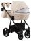 Коляска 2 в 1 Adamex Hybryd Plus BR244 светло-бежевый - бежевая кожа (выдавленная точка)
