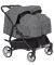 Коляска 2 в 1 для двійні CARRELLO Connect CRL-5502/1 Rock Gray з перенесенням + дощовик