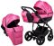 Коляска 2 в 1 Bair Play Plus BPL-104 малиновый (перламутр) - черный
