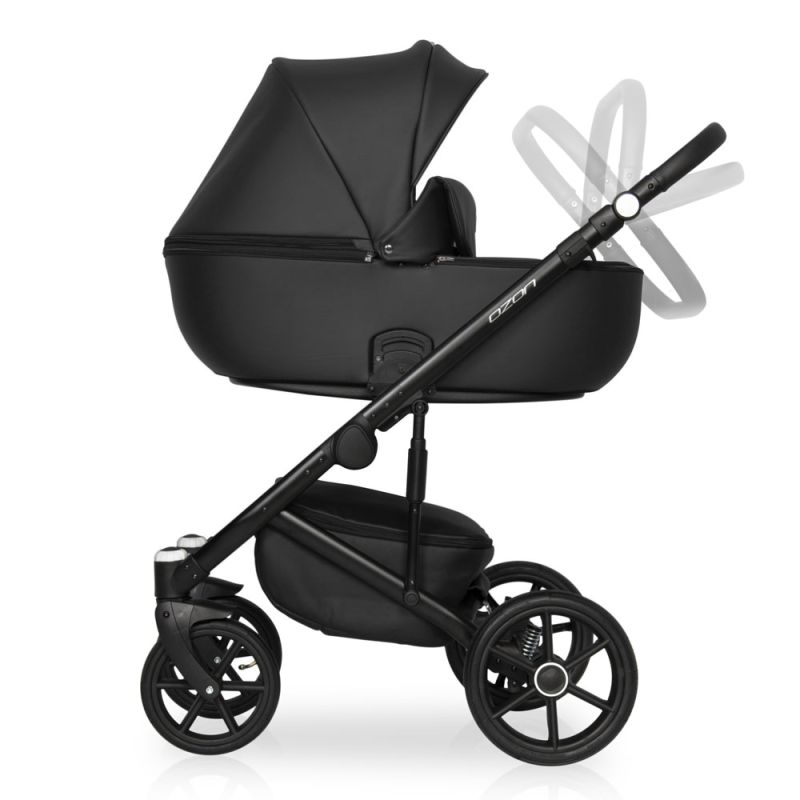 Коляска 2 в 1 Riko Ozon 06 Carbon