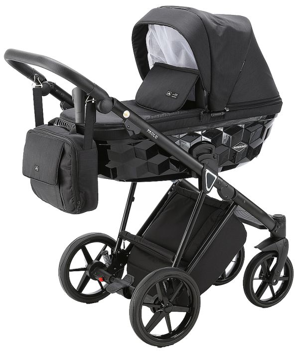 Коляска 2 в 1 Adamex Paolo TK-13 тканина