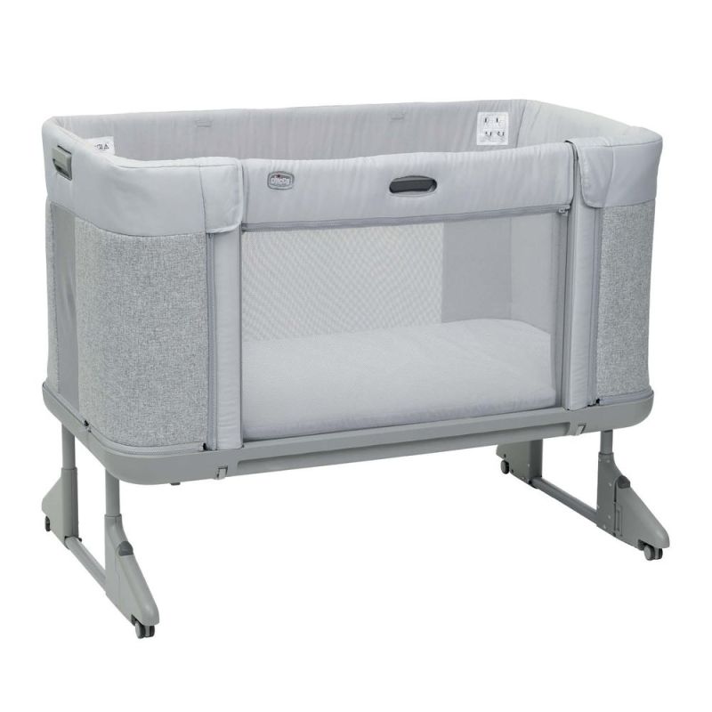 Приставная кроватка Chicco Next2Me Forever Ash Grey