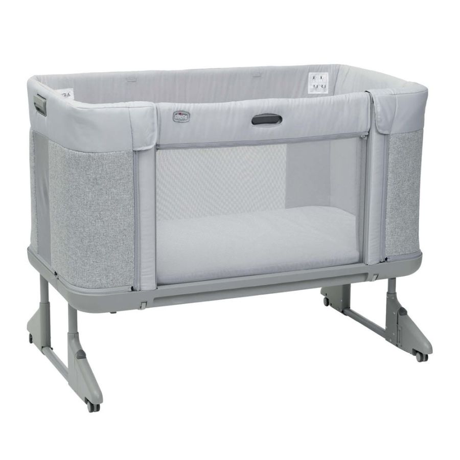 Приставная кроватка Chicco Next2Me Forever Ash Grey