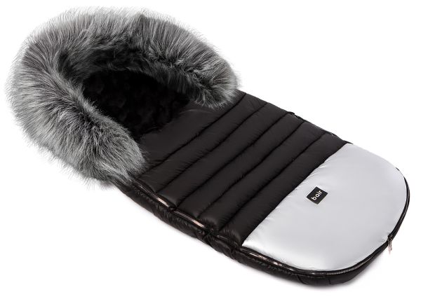 Зимовий конверт Bair Polar premium чорний - срібло