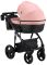 Коляска 2 в 1 Bair Play BP-44/69 розовый пудра-черный