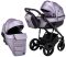Коляска 2 в 1 Bair Play Plus BPL-135 светло-сиреневый (перламутр) - черный