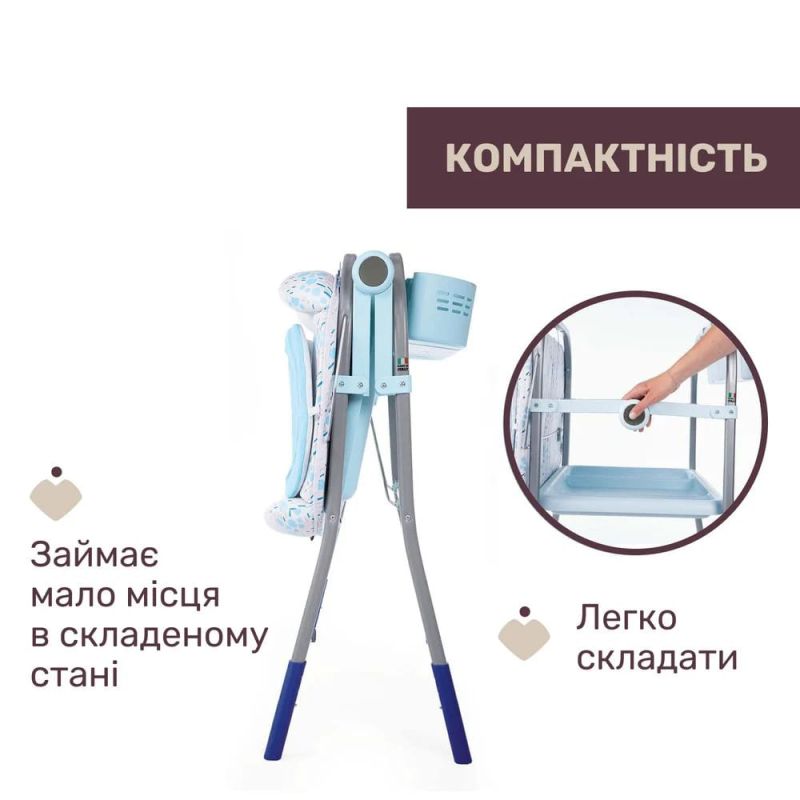Столик для сповивання Chicco з ванною Cuddle & Bubble Ocean