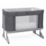 Приставная кроватка Chicco Next2Me Forever Slate Grey