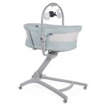 Кроватка-стульчик Chicco Baby Hug AIR 4 в 1 Antiguan Sky