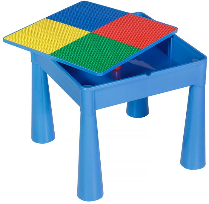 Стіл та 2 стільці Tega Mamut 899B light blue-blue