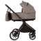 Коляска 2 в 1 Adamex Bianco 11 Chocolate Fango