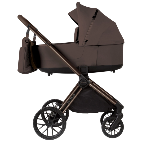 Коляска 2 в 1 Adamex Bianco 13 Chocolate Brown