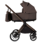 Коляска 2 в 1 Adamex Bianco 13 Chocolate Brown