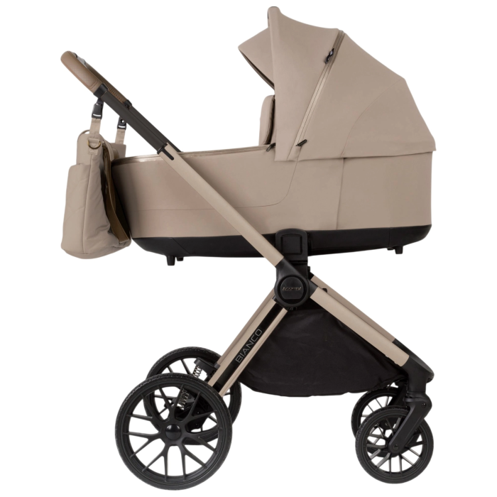 Коляска 2 в 1 Adamex Bianco 8 Natura Latte