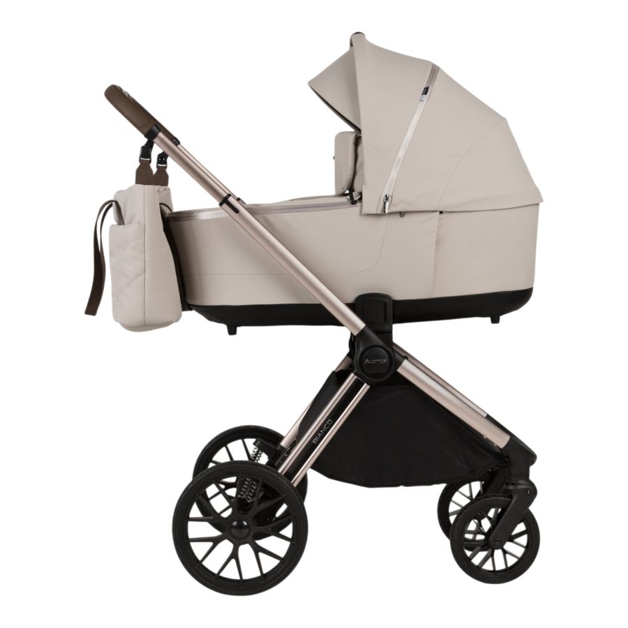 Коляска 2 в 1 Adamex Bianco Champange Beige